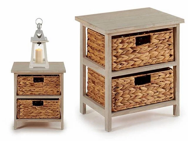 Mueble De Madera Con 2 Cajones (13327)