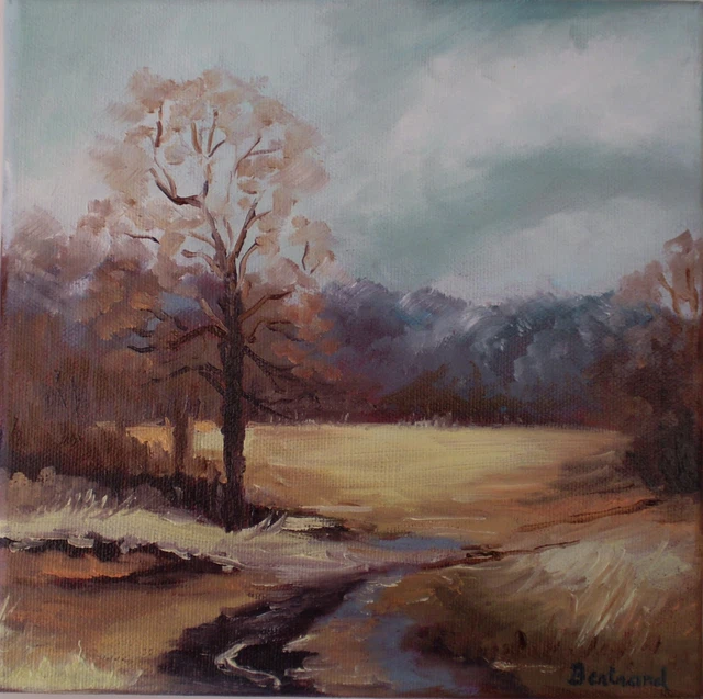 Tableau Peinture A L'huile Paysage