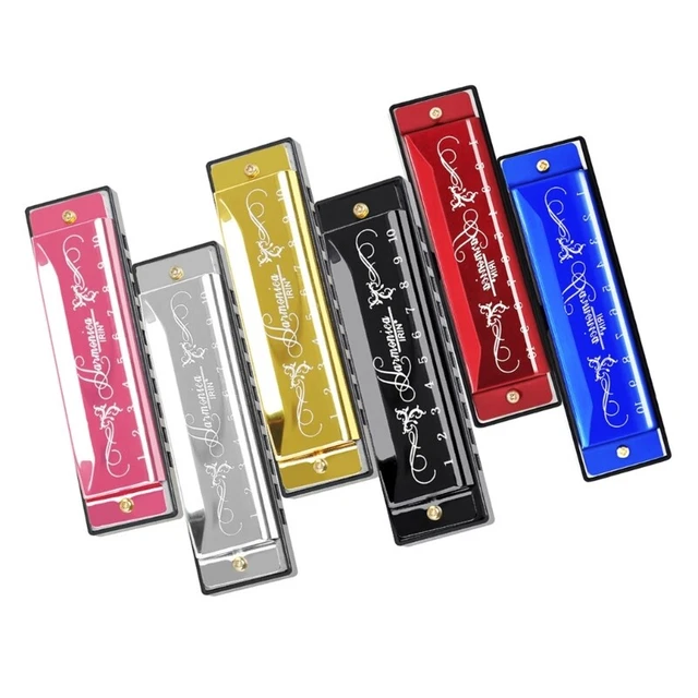 10 Holes Harmonica Blues Harps Mouth Organ Harmonica Woodwind Instrument