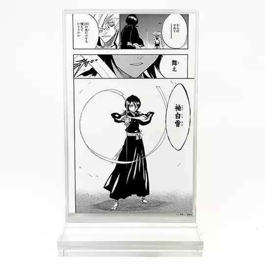 BLEACH Tite Kubo FAN CLUB Ltd. Rukia Kuchiki Acrylic Stand Sode no Shirayuki NEW