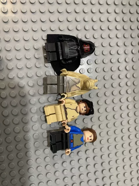 Lego Star Wars TCS Custom Padme, Anakin, Darth Maul, Jar Jar