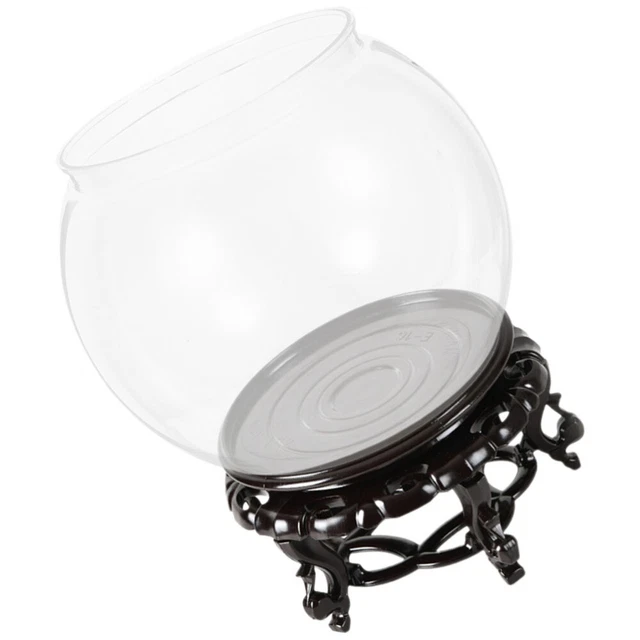 Fish Bowl Goldfish Transparent Round Tank Glass Vase Container