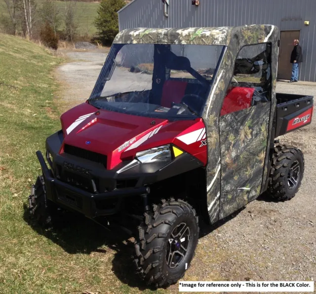 Polaris Ranger XP900 2013-2019 Completo Custom Cabina Recinto Hecho A Orden Blac