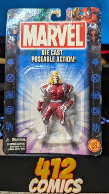 Spiderman X-Men Heavy Metal Marvel Poseable Die-Cast Toy Biz Figures - You pick