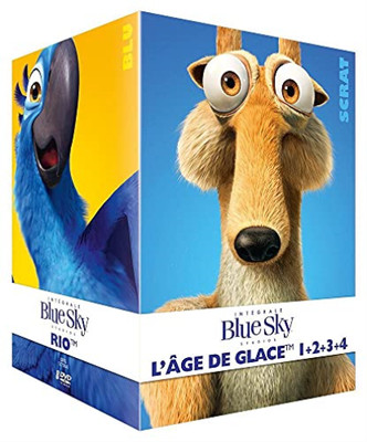 Movie Integrale Blue Sky - Lage De Glace 1-2-3-4 - Robots - Horton -Rio DVD NEUF