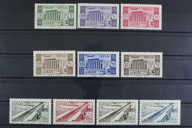 Libanon, MiNr. 510-519, postfrisch / MNH - 629737