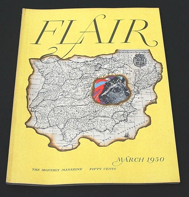 FLAIR Magazine 2nd Issue Vol 1 March 1950 -The New Hollywood - Liz Taylor -Gable FLAIR Magazine 2nd Issue Vol 1 March 1950 -The New Hollywood - Liz Taylor -Gable