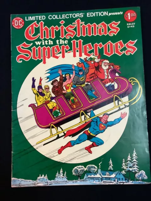 Christmas With the Super-Heroes #C-43 Limited Collectors Edition - DC Comics