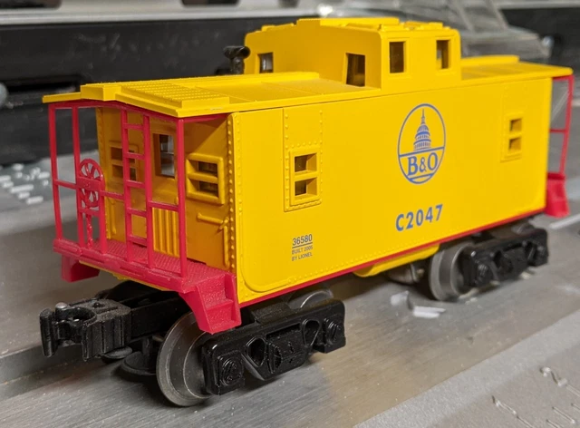 Lionel 6-36580 Baltimore & Ohio Lighted Caboose LN/Box