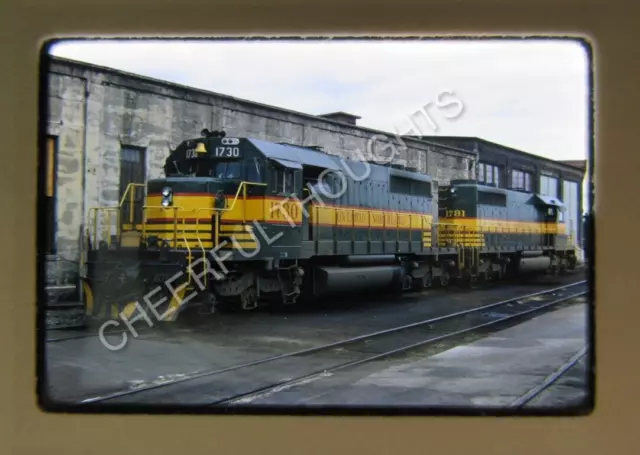 Original  '74 Kodachrome Slide ONT Ontario Northland 1730 SD40-2 North Bay 37M59