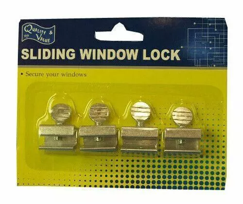 4 x Sliding Window door Lock Safety Security Lock