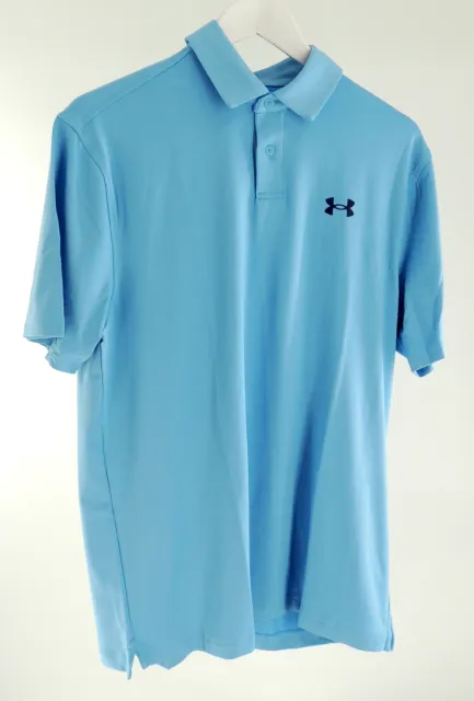 Under Armour Blue T2G Polo Shirt - Size M