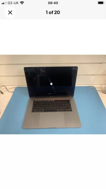 Apple MacBook Pro 15" A1990 Touch Bar 2018 grigio 2,9 GHz i9 32 GB 512 GB