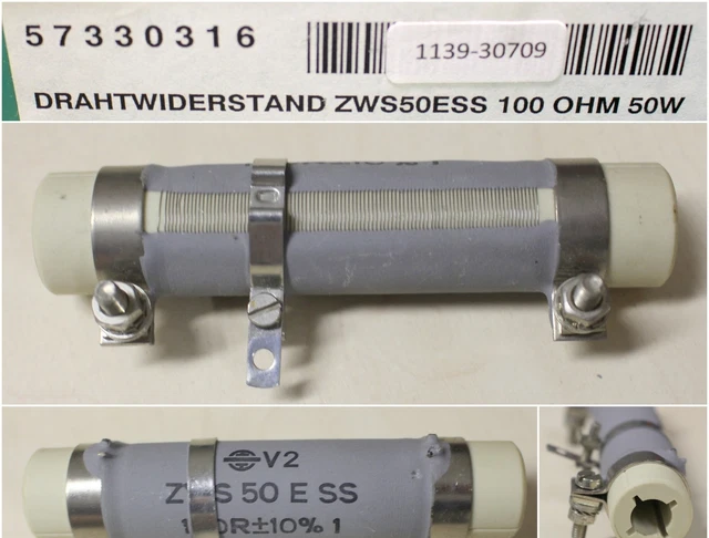 10x VISHAY PR02 Metallschicht-Widerstand 2,2R / 2W, 5%, 3,9x12mm – Power Metal