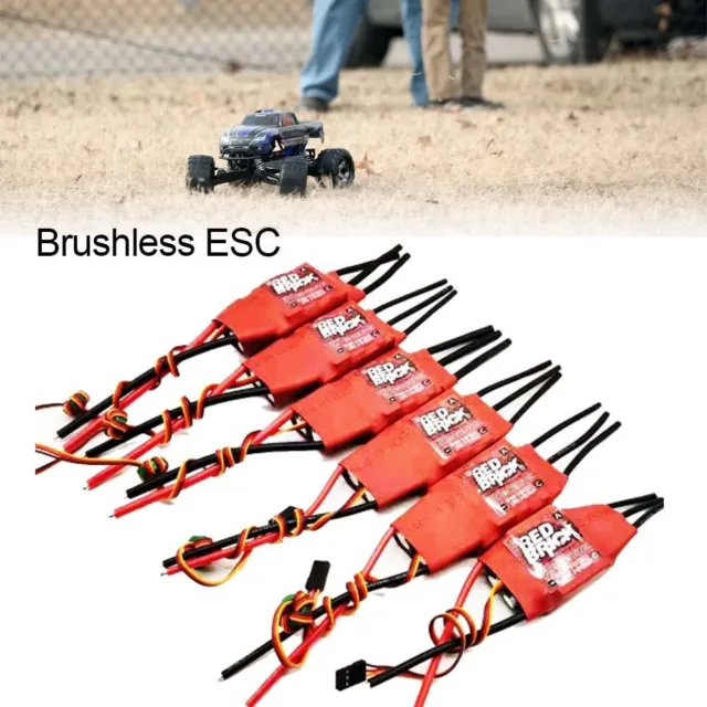 50A 70A 80A 100A 125A 200A Brushless ESC Red Brick ESC  for FPV Multicopter