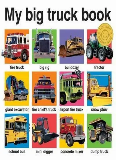 My Big Truck Book (My Big Board Books)-Roger Priddy