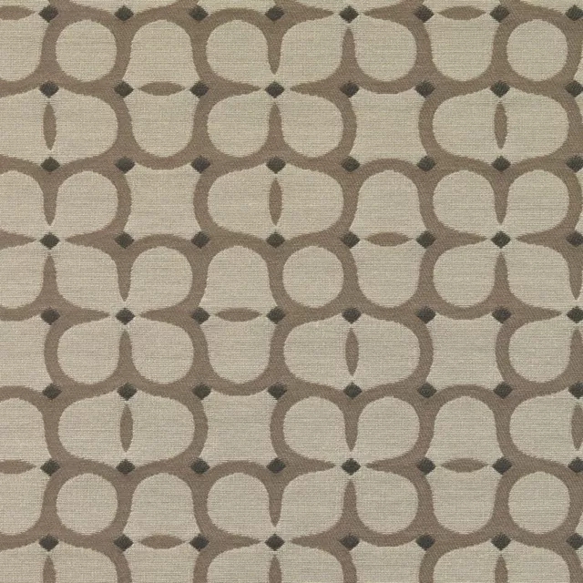 Maharam Ditto Shadow taupe & Khaki  Modern Contemporary Shapes Upholstery Fabric