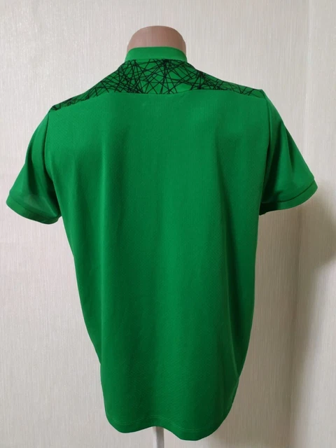 Veste D’entraînement Hibernian 2017/18 – Macron Taille S – Vert, Manches Longues