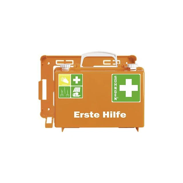 Erste-Hilfe-Koffer QUICK-CD Norm orange Einsatz-Koffer Quick-CD orange