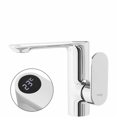 Robinet Lavabo Mitigeur Bidet Monotrou Laiton Chr Auralum Set Robinet de Bidet 