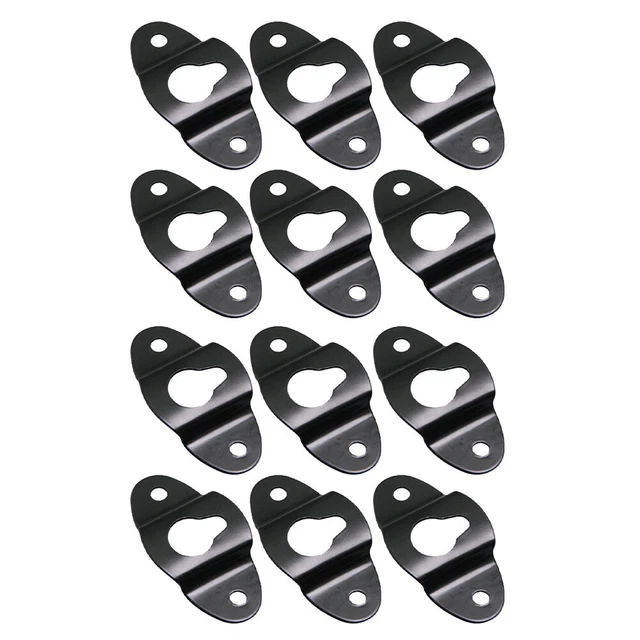 20 PCS MIRROR Wall Mount Clips Picture Hanging Hooks Speaker Rear £12.
