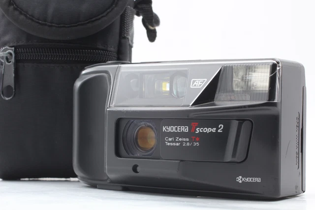 All works [Exc+5] Kyocera T Scope 2 35mm Point & Shoot compact camera From JAPAN