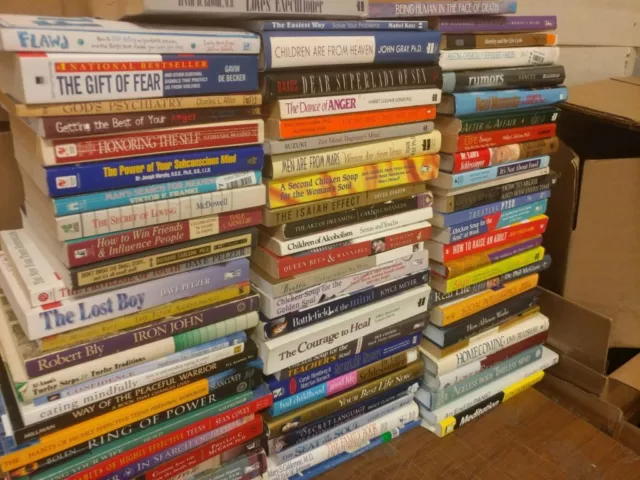 Books by Genre 20 LBS (Pounds) Box Value Lot Sorted Fiction/Nonfiction HB/PB SET 2