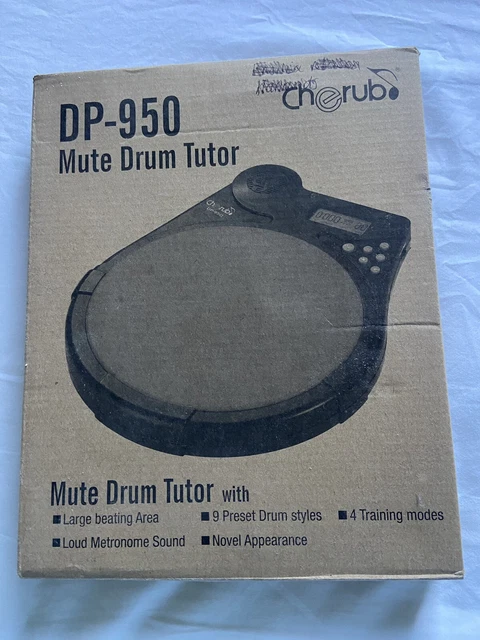 Cherub Dp-950 Drum Pad / Mute Deum Tutor