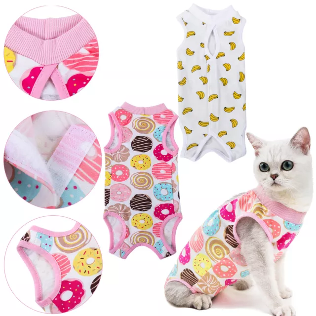 Supplies Surgery Recovery Suit Kitten Clothes Surgery Suits Cat Recovery Suit