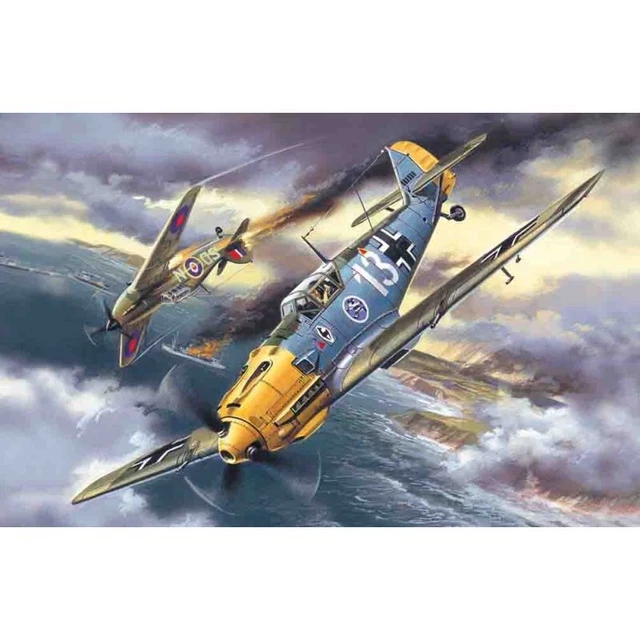 Icm Icm72131 ICM 72131 Messerschmitt Bf 109E-3 WWII German Fighter 1/72