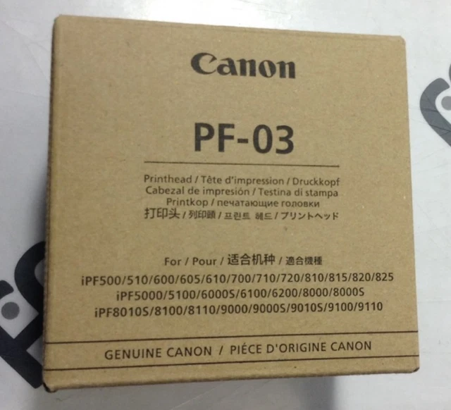 CANON PF-03  Official Print Head Parts 2251B001 NEW Imported From Japan