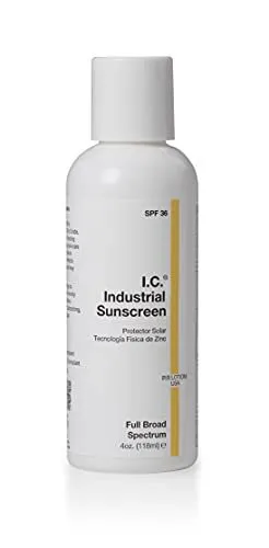 Industrial Zinc Oxide Sunscreen SPF30+ Full Broad Spectrum Rubs in Clear Prot...