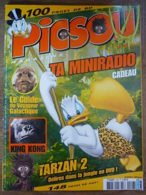 PICSOU MAGAZINE N°403 / Disney Hachette Presse 08-2005