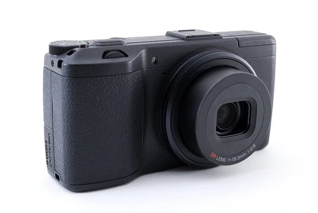 Ricoh GR 16.2MP Digital Compact Camera Black From Japan [Near Mint In Box] #1122 6