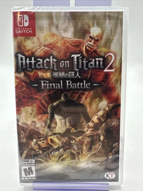 Attack on Titan 2: Final Battle (Seminovo) - Switch - ZEUS GAMES