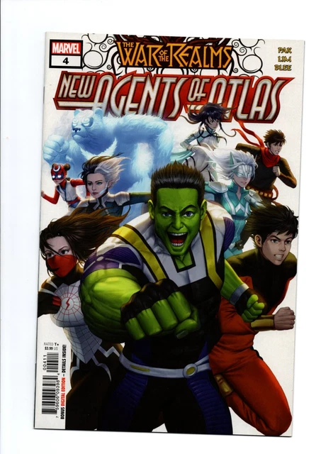 WAR OF THE REALMS: New Agents of Atlas #4, Marvel Comics, 2019
