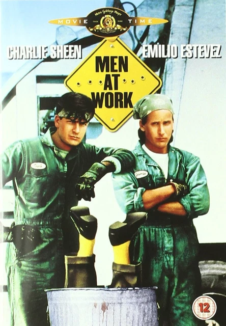 MEN AT WORK [DVD] [1990] [Region 2] Charlie Sheen, Emilio Estevez £4.50 ...