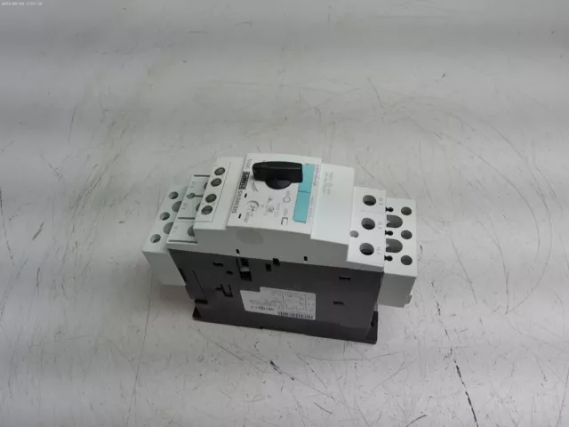 SIEMENS SIRIUS 3RV1031-4DA10 Circuit Breaker with 3RV1901-1E