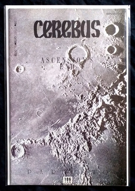 Cerebus #106 (1977) Moon Cover Vfnm Aardvark Vanaheim Comic