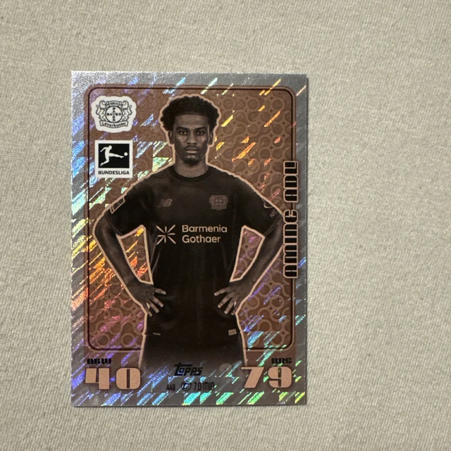 Carte Topps Bundesliga 2024 Amine Adli – Jade N°69 (État Quasi Neuf)