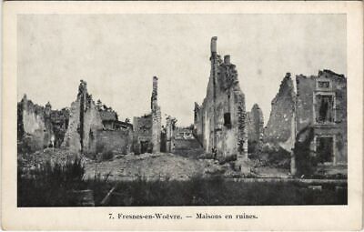 CPA Fresnes-en-woevre ruined house (152373)