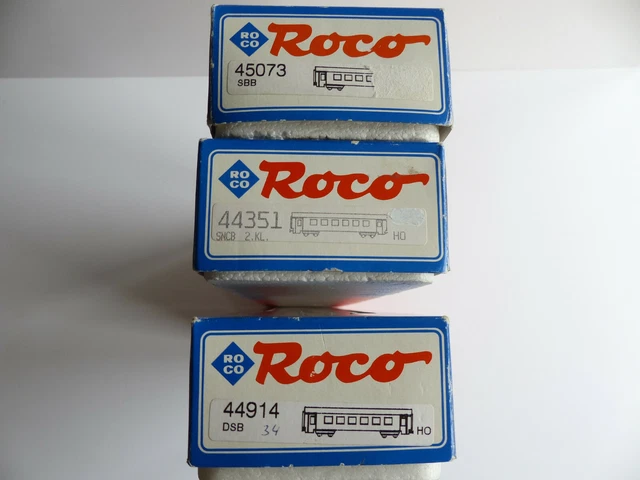 Lot De 25 Boîtes Vides Roco – Pour Collectionneurs Ou Rangement