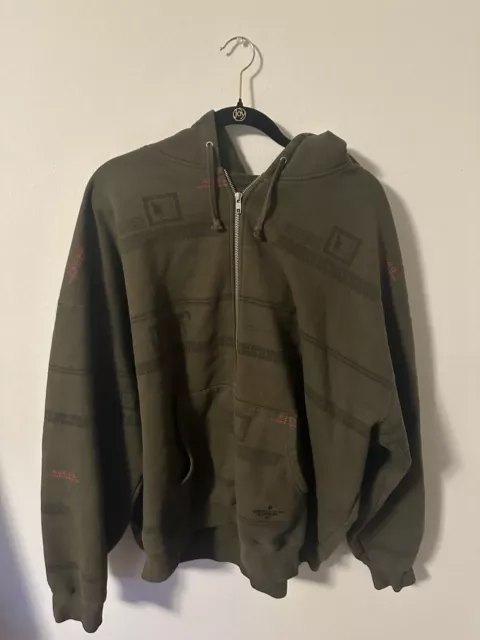 Supreme x Undercover 2023 Zip-Up Hoodie Green XL