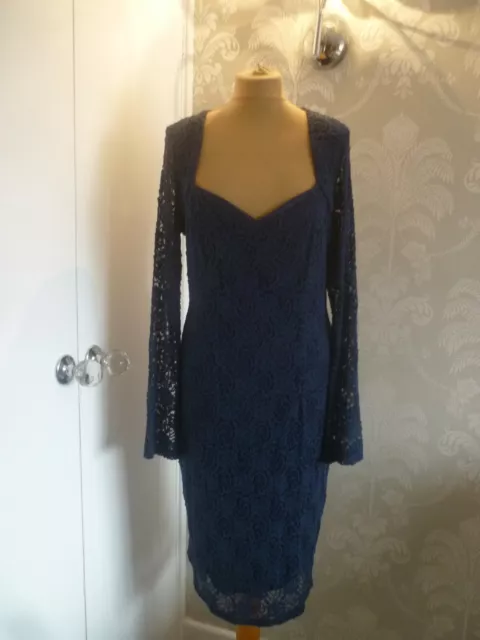 ALICE & YOU navy lace dress size 14/16