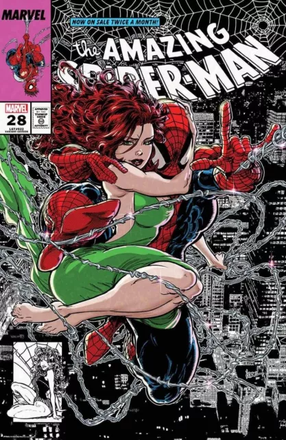 Amazing Spider-Man 28 Nm Kaare Andrews Trade Variant Marvel Comics Presale