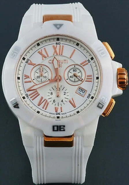 MONTRE HOMME CERRUTI 1881 SWISS MADE. en C ramique Chrono et Date
