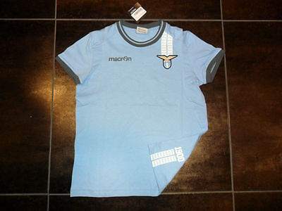 Macron 2757 LAZIO MACRON T-SHIRT MAGLIA GDR COTONE BANDIERA 115Y 58035116 /30 