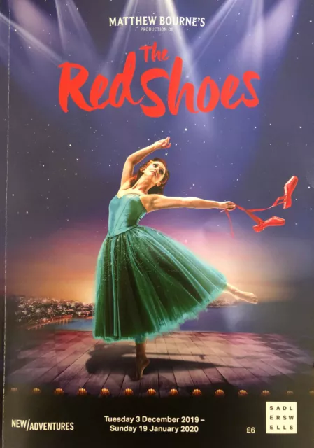Red Shoes, Matthew Bourne production Sadler's Wells PDF Programme 2020