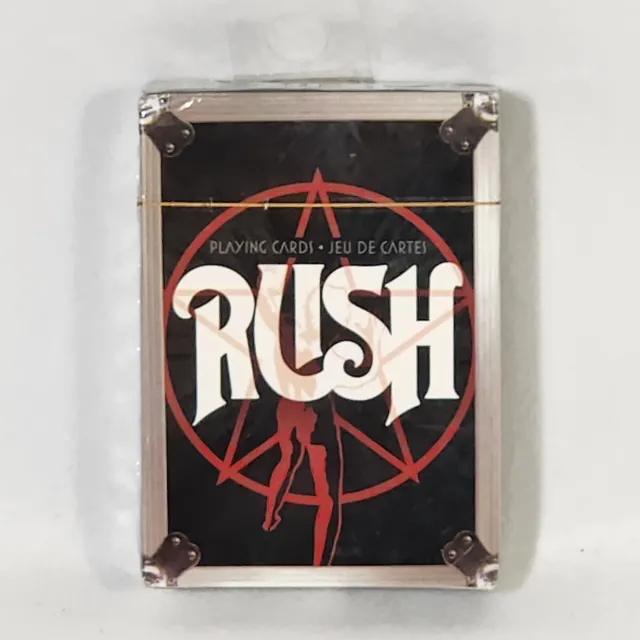 RUSH Band Playing Cards ~ Jeu De Cartes ~ 2014 Anthem Vtg Pics ~ NEW SEALED