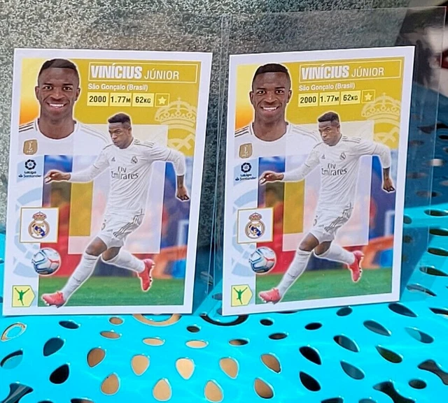 ☆ VINÍCIUS REAL Madrid, Fichaje nº 15 Panini LaLiga Santander